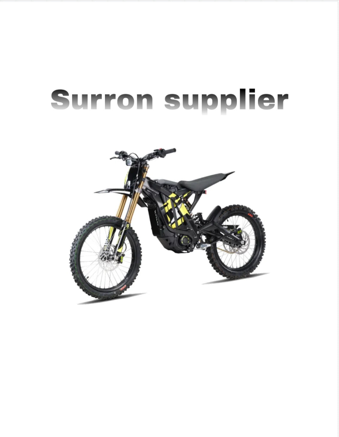 Surron supplier