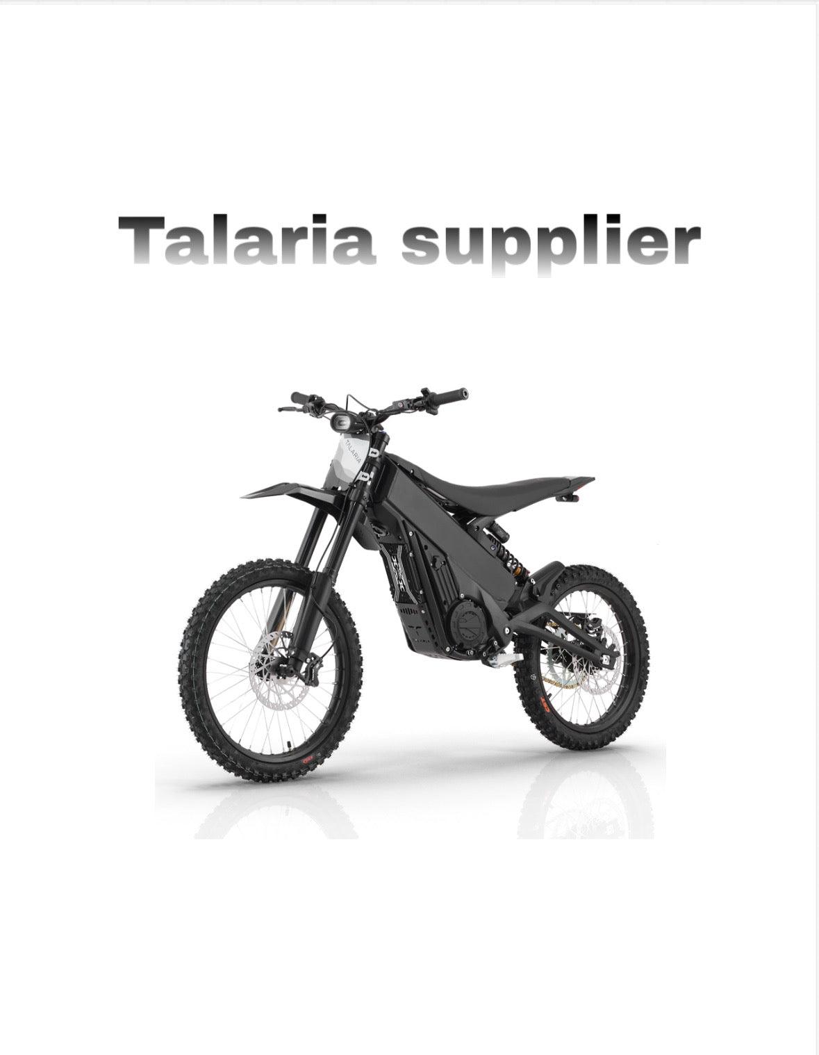 Talaria supplier